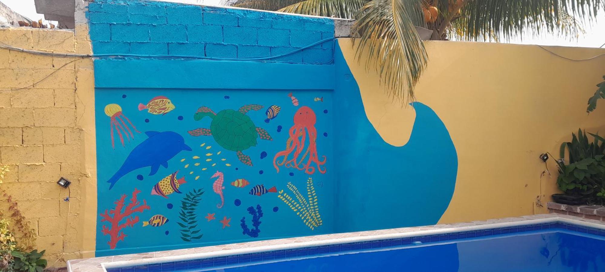 Malecon Beach House In Progreso 1 Block From Beach Exterior foto
